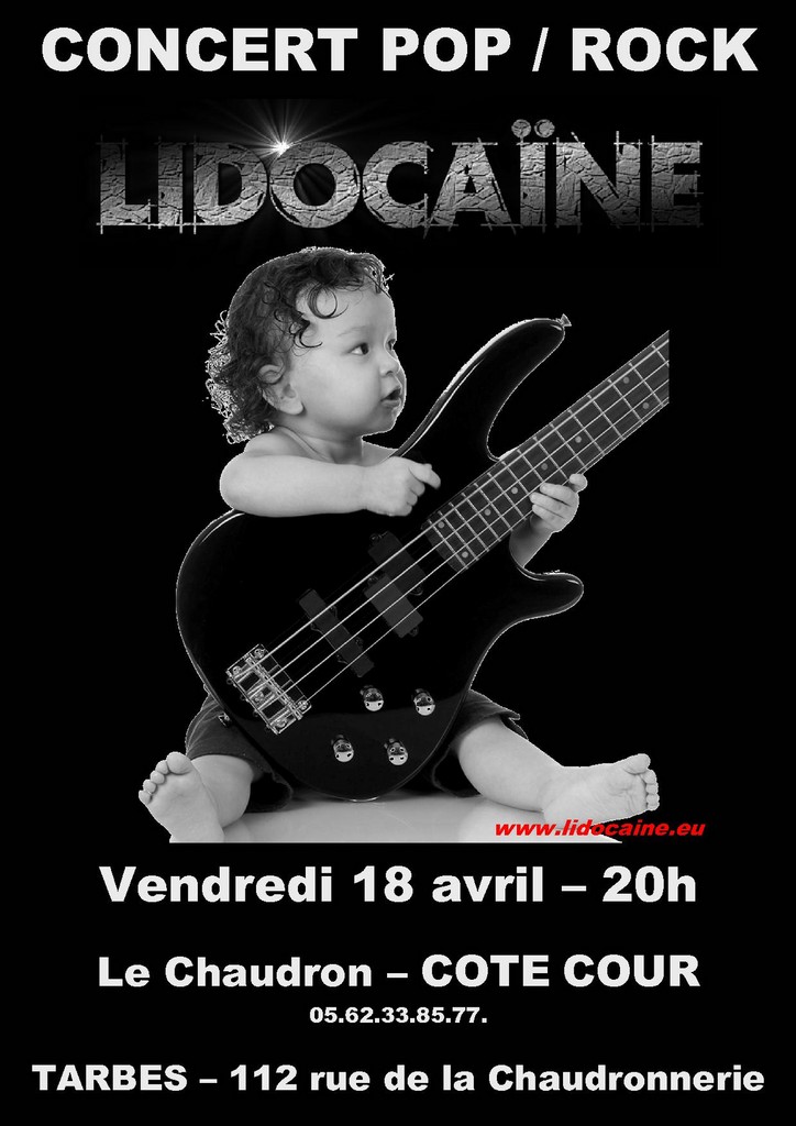 Concert Lidocaïne au Chaudron Côté Cour